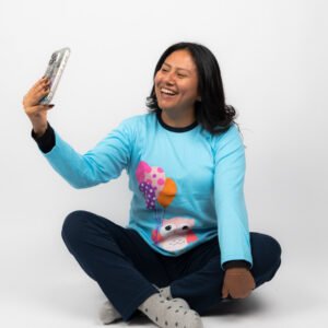 Pijama de mujer con diseño de lechuza | Algodón suave y cómodo
