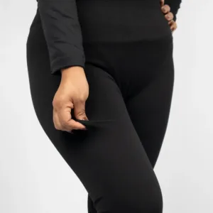 Calentador negro para mujer | Térmico, elástico y perfecto para el frío